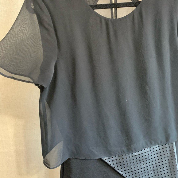 BCBGENERATION Open Back Skort Romper - Picture 9 of 13